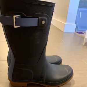 Hunter boots 2 tone boots size 8